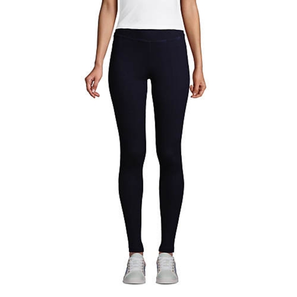 Lands' End Pants - NWT Lands' End Starfish Mid Rise Knit Jean Leggings Size Large